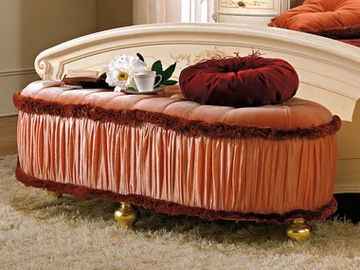REGGENZA - Upholstered fabric bench by Barnini Oseo - view 2